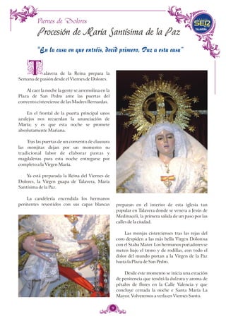 Ser Cofrade y estar en las Mondas, talavera 2011