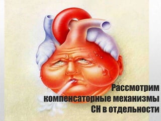 Рассмотрим
компенсаторные механизмы
          СН в отдельности
 