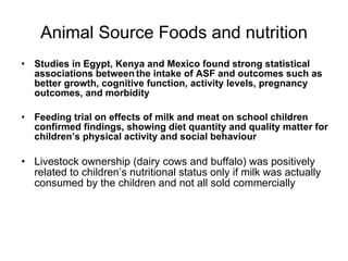Sustainable livelihoods through livestock farming in East Africa