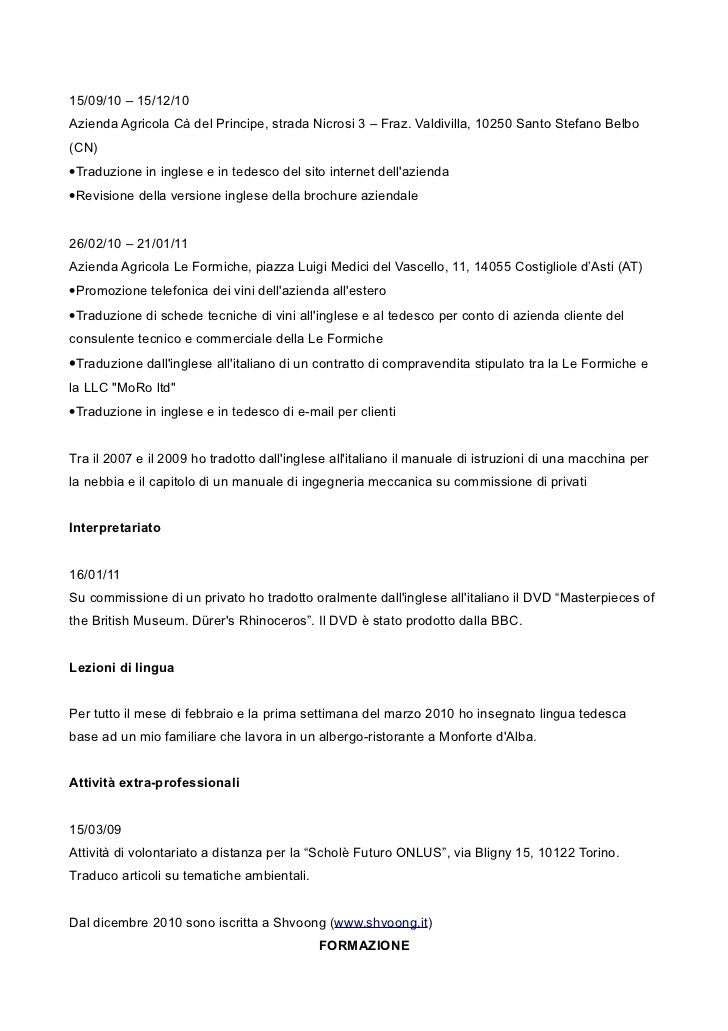 Serena Maria Settimo Traduzioni