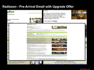Radisson - Pre-Arrival Email with Upgrade Offer 