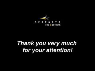 Thank you very much  for your attention! 