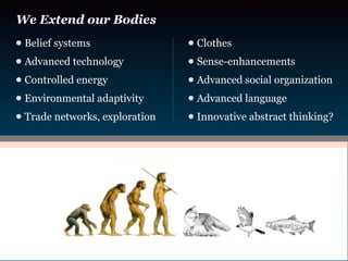 Social Web = Noosphere?

• Planetary thinking network
• Interlinked system of consciousness and information
• Global net o...