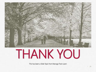 28
|
Serene
Manage Train Learn Power Pics
THANK YOU
This has been a Slide Topic from Manage Train Learn
 