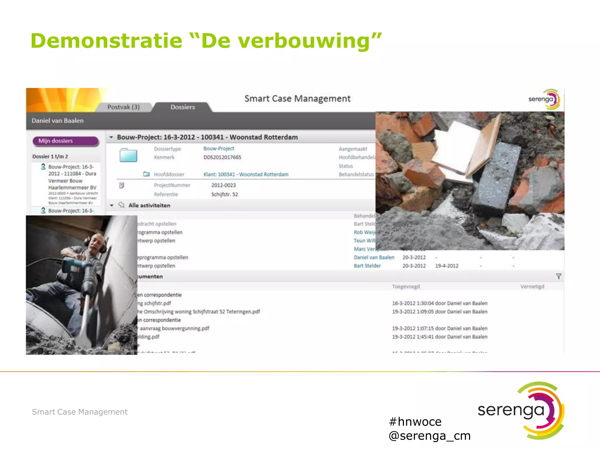 Serenga smart case management in construction industry ppt