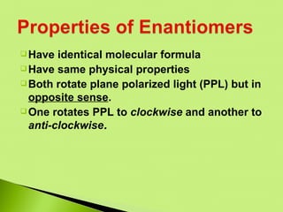 Ppl Rotation Examples Sereochemistry ppt by Sattar | PPT