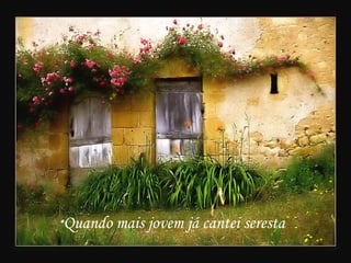 Quando mais jovem já cantei seresta
 