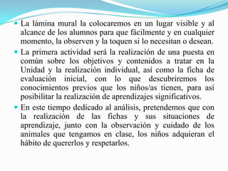 De juego simbólico: guiñol.