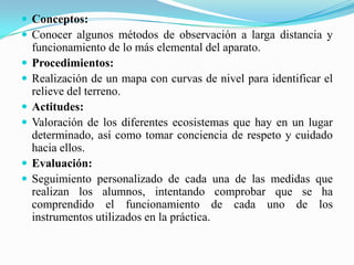 Organización de espacios y tiempos: Los niños realizan sus actividades en las tres zonas siguientes: clase, patio y sala de psicomotricidad.La clase tiene un espejo, mesas alrededor con botes de pinturas, pegamentos, pinceles, palillos, construcciones, rompecabezas y muñecos.En cuanto al patio, que es el espacio común, se realizan todo tipo de juegos libres y de deportes. También, y en ocasiones, cuando la sala de psicomotricidad está ocupada y hace buen tiempo, salimos al patio para realizar los ejercicios propios de la Unidad Didáctica. Es evidente que permiten realizar actividades distintas a las propias del aula, y también les sirve para desarrollar su capacidad de orientación espacial.