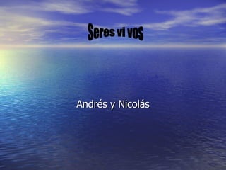 Andrés y Nicolás Seres vi vos 
