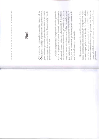 Ser feliz depende de ti