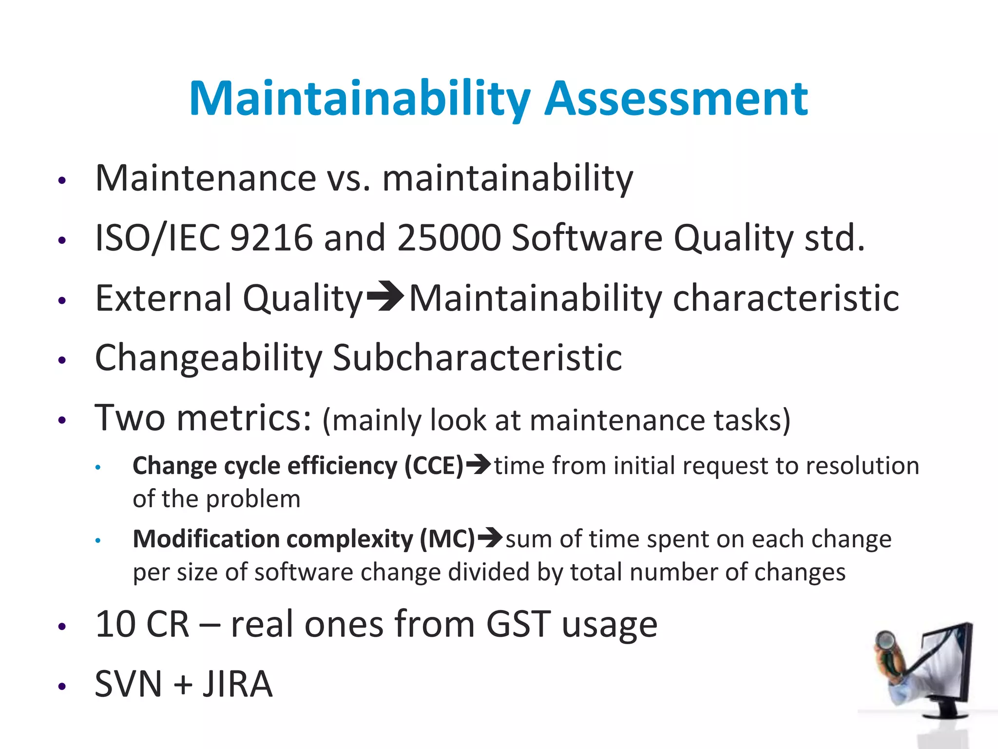 Minimal ‘handover’