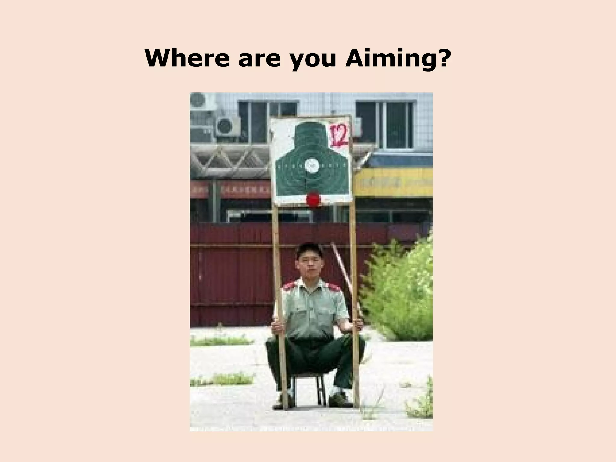 Where are you Aiming? 