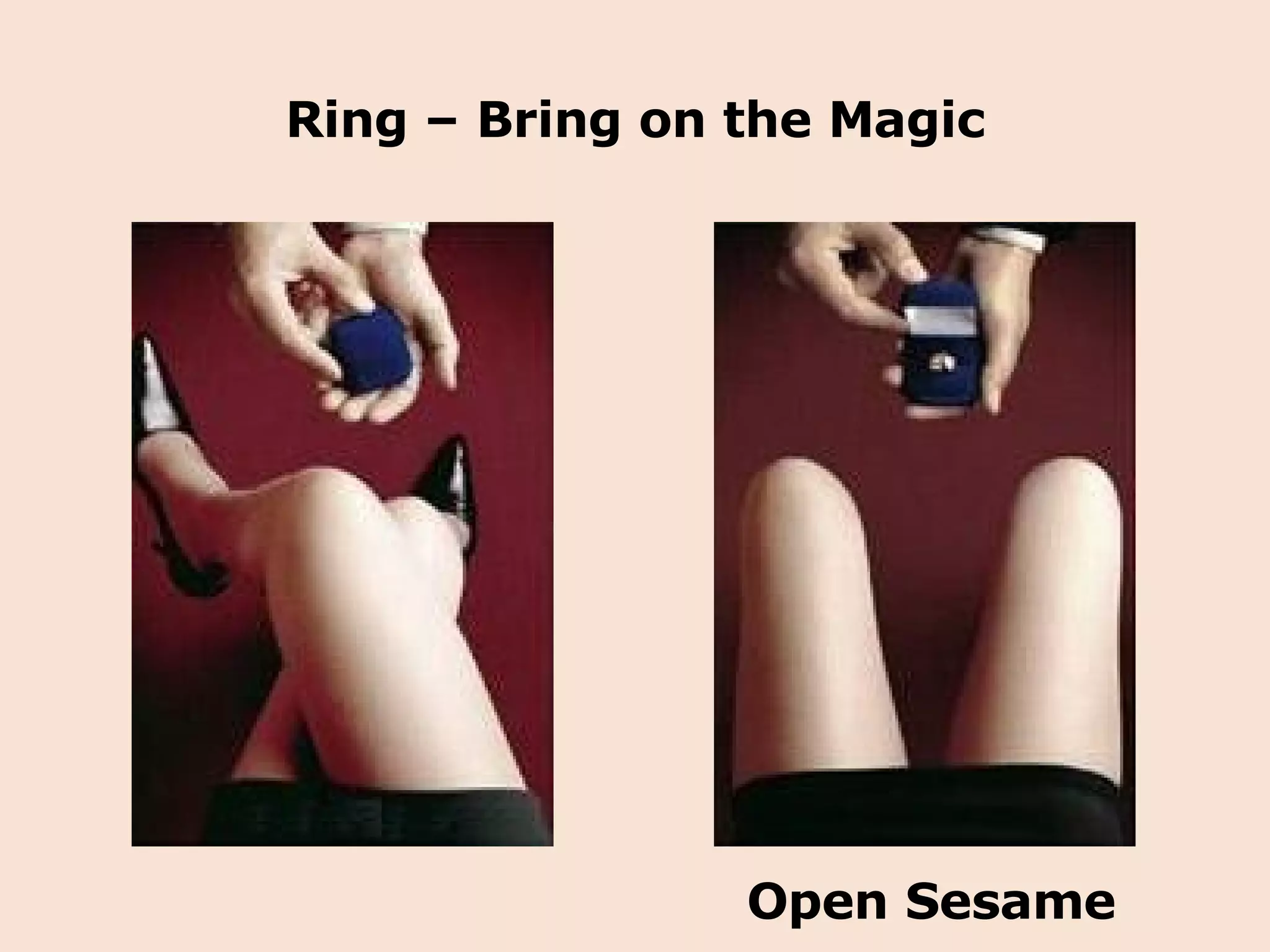 Ring – Bring on the Magic Open Sesame 