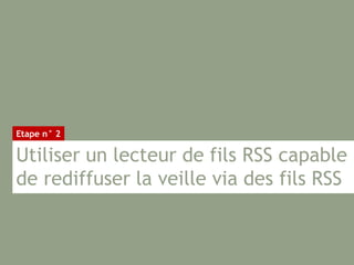 Entrées RSS
}Fils RSS en texte intégral (full-text)
Les plus intéressant
 Full-Text RSS (FiveFilters)
► Gratuit, en ligne...