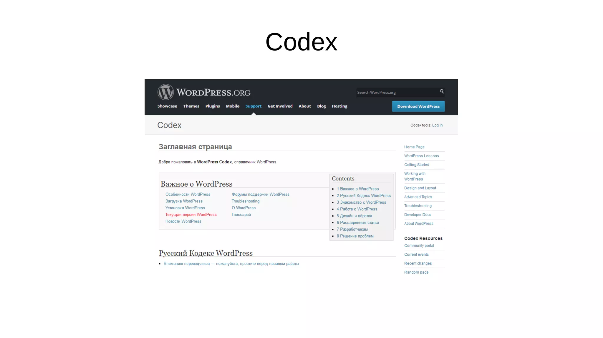 Codex 
