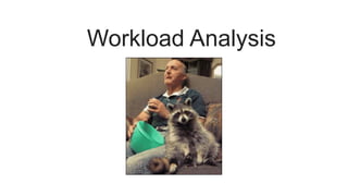 Workload Analysis
 