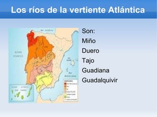 La lluvia llena los rios mares etc... 