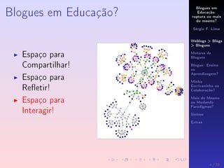 Interdidatica-09 - Blogues Educativos