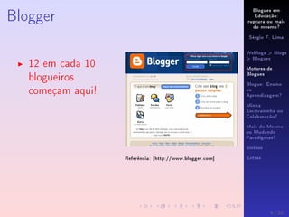 Interdidatica-09 - Blogues Educativos