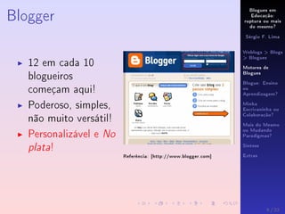 Interdidatica-09 - Blogues Educativos