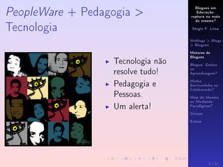 Interdidatica-09 - Blogues Educativos