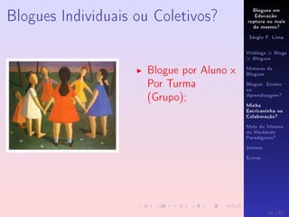 Interdidatica-09 - Blogues Educativos