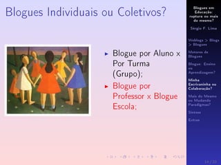 Interdidatica-09 - Blogues Educativos