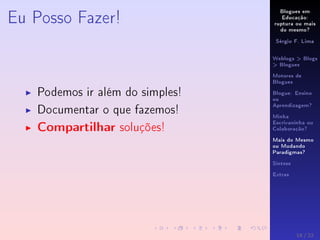 Interdidatica-09 - Blogues Educativos