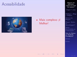 Interdidatica-09 - Blogues Educativos