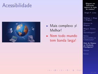 Interdidatica-09 - Blogues Educativos