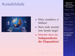 Interdidatica-09 - Blogues Educativos