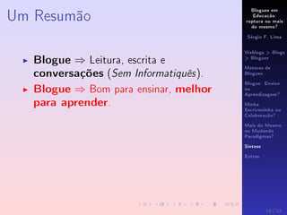 Interdidatica-09 - Blogues Educativos