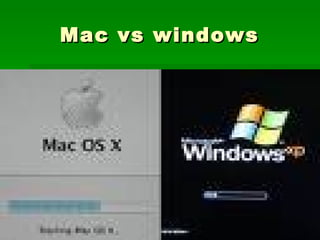 Mac vs windows 