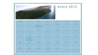 Sergio andres lopez calendarios 2013