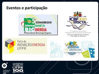 Eventos e participação
 