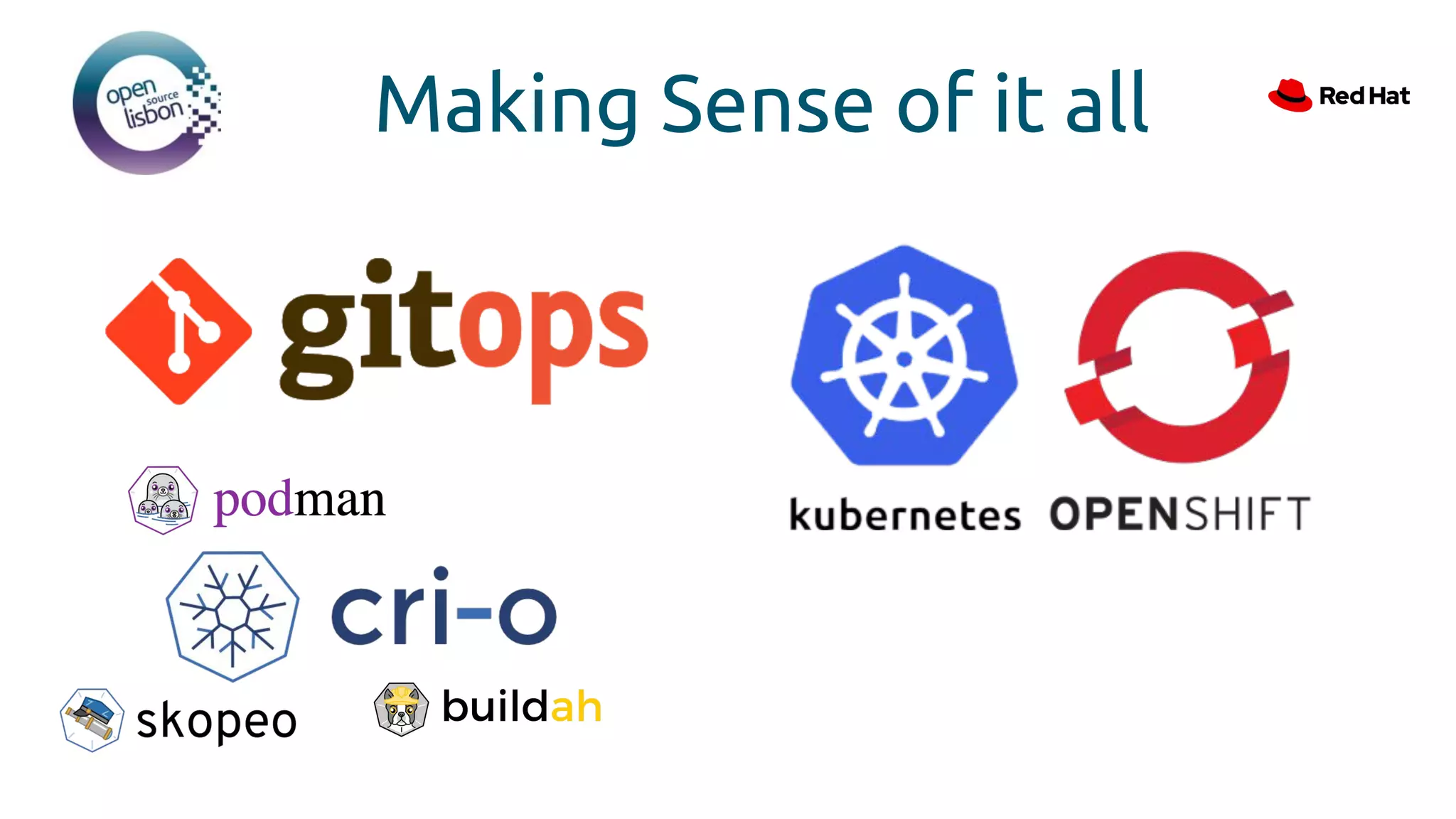 Making Sense of it all
 