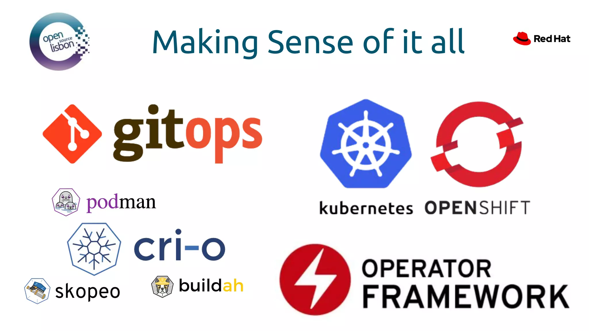 Making Sense of it all
 