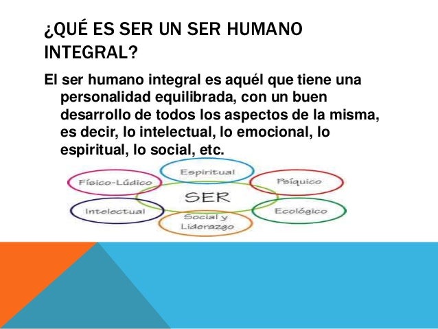 Ser humano integral