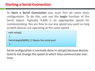 arduino serial communication basics arduino serial communication basics