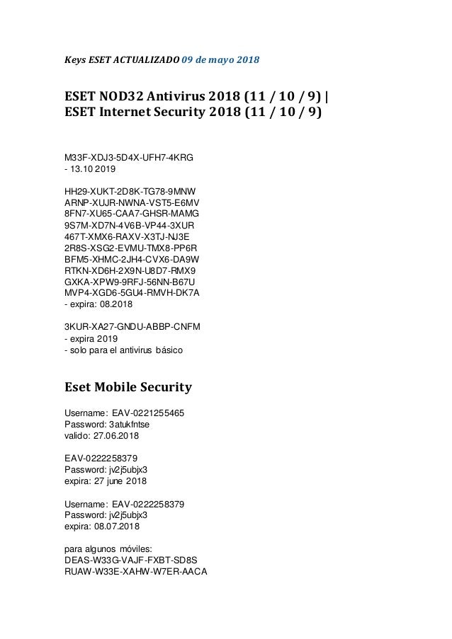 eset nod32 antivirus 9 key 2019 eset nod32 antivirus 9 key 2019