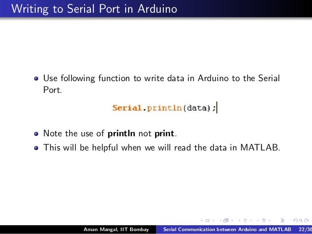 Reading Data From Serial Port Using Matlab Online