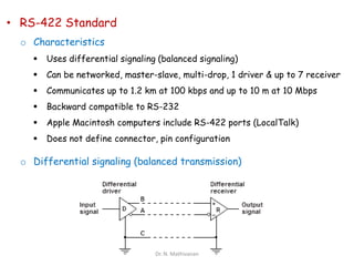 Asynchronous Serial Communication and standards | PDF