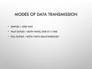 Comprehensive Overview of Serial Communication: Modes, Types, and ...