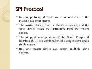 serial communication protocol RS 232 C and serial peripheral Interface ...