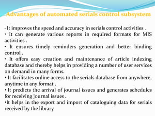 Serial control | PPTX