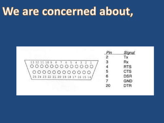  TO MAKE RS 232 COMPATIBLE WITH TTL LOGIC ,