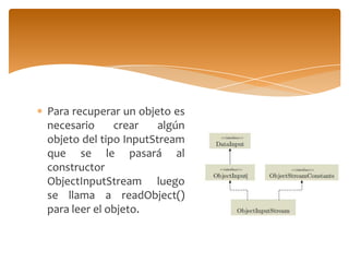 Serialización de objetos en java | PPTX