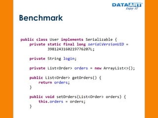 Serialization and performance in Java | PPTX