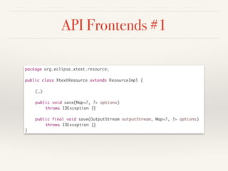 Serializing EMF models with Xtext | PDF